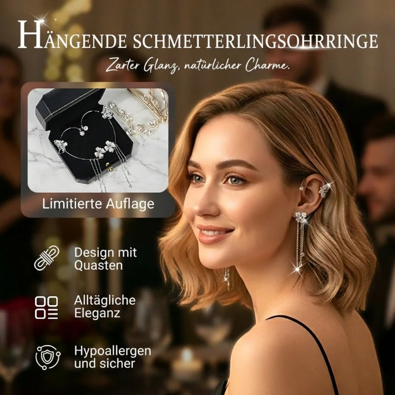 FringeZirPro Elegant Fringe Zircon Earrings - main product hero view