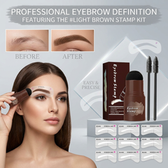 BrowStamp™ precyzyjny zestaw stempli do malowania brwi z szablonami