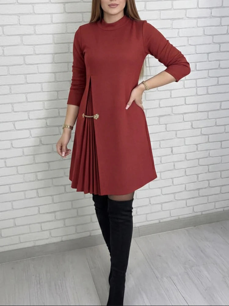 Giada Fiorini™ elegancka zwiewna sukienka na wiosnę