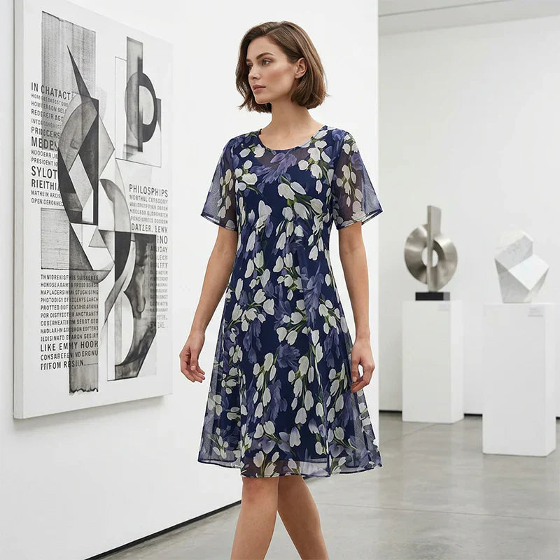 Immacolata Cardillo™ Elegancka sukienka midi z linią A