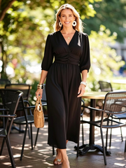 Liana Celani™ Elegancka letnia sukienka na co dzień