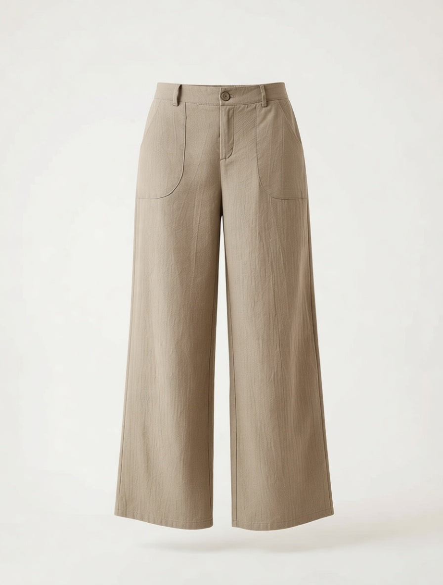 Lucilla Cimino™ Lekkie spodnie wide-leg na letnie stylizacje