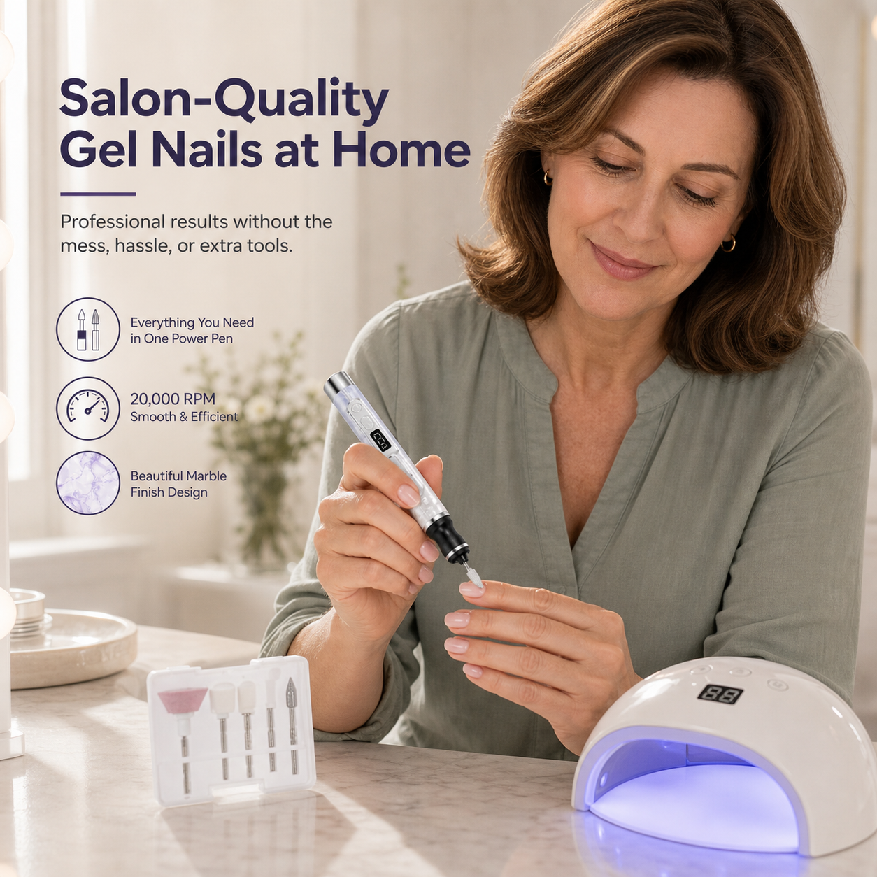 Lumériça™ Wielofunkcyjny długopis do manicure