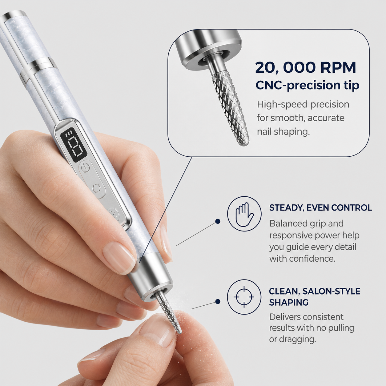 Lumériça™ Wielofunkcyjny długopis do manicure