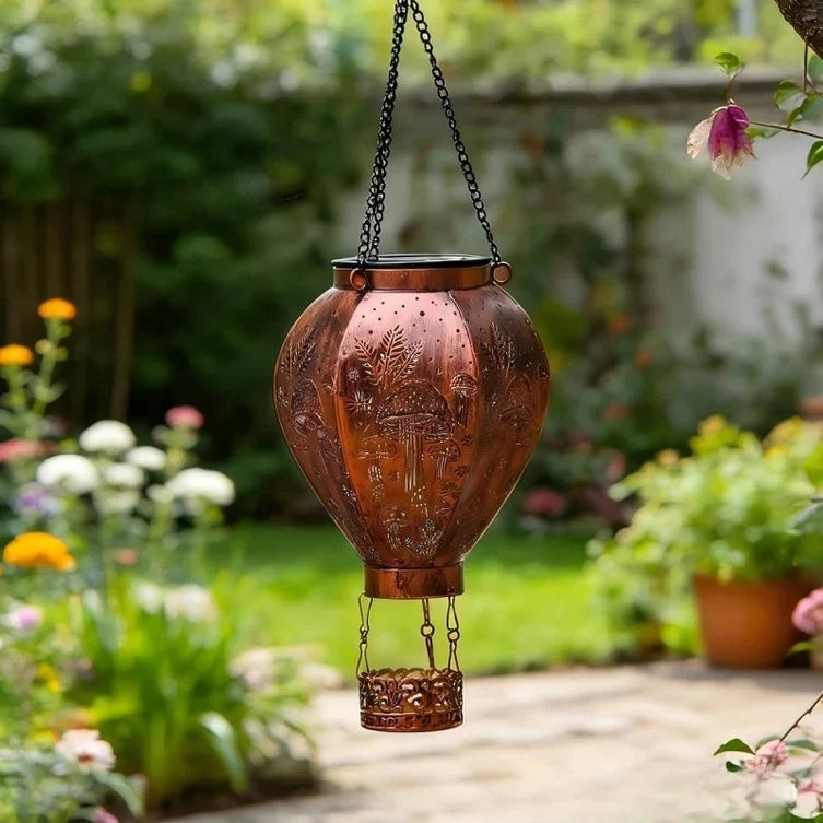 Lumiella™ Solarna wisząca latarnia balonowa na magiczne wieczory