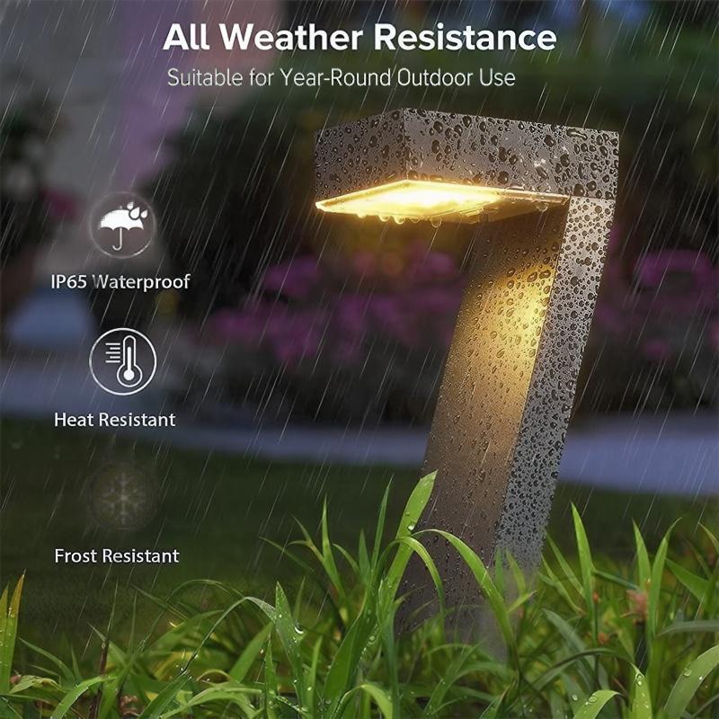 Lumiera™ Solarne lampki ścieżkowe do ciepłej wieczornej atmosfery