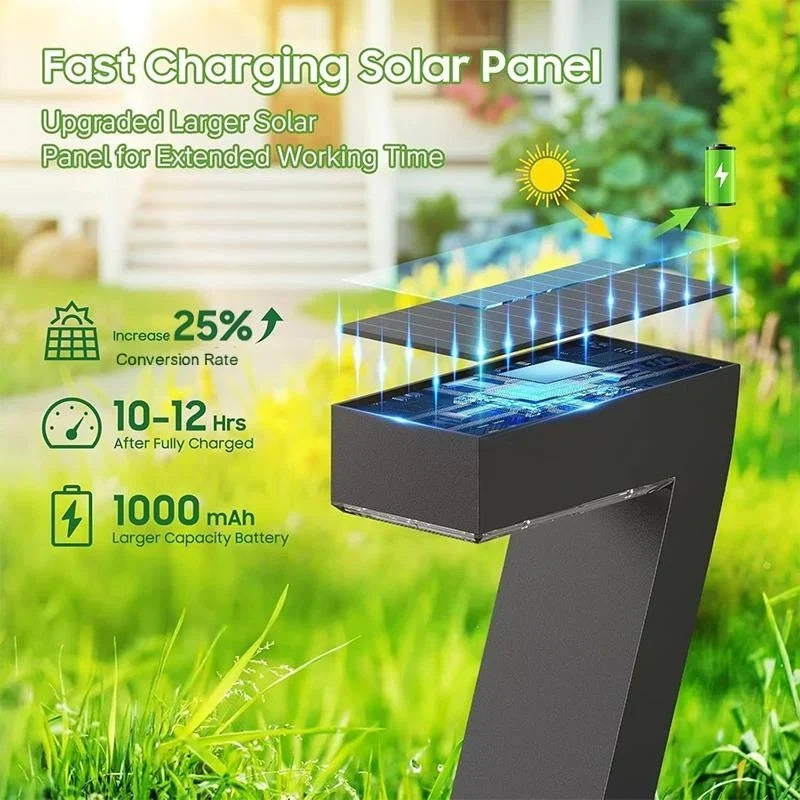 Lumiera™ Solarne lampki ścieżkowe do ciepłej wieczornej atmosfery