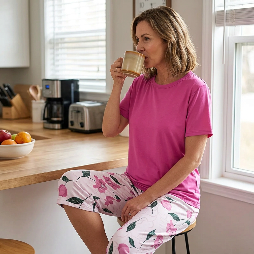 Milena Conserva™ Wygodny zestaw loungewear na relaksujące weekendy