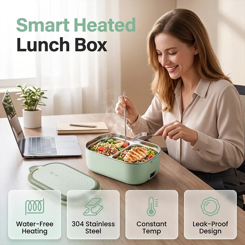 MoistHeat Portable Electric Heated Lunch Box - main product view