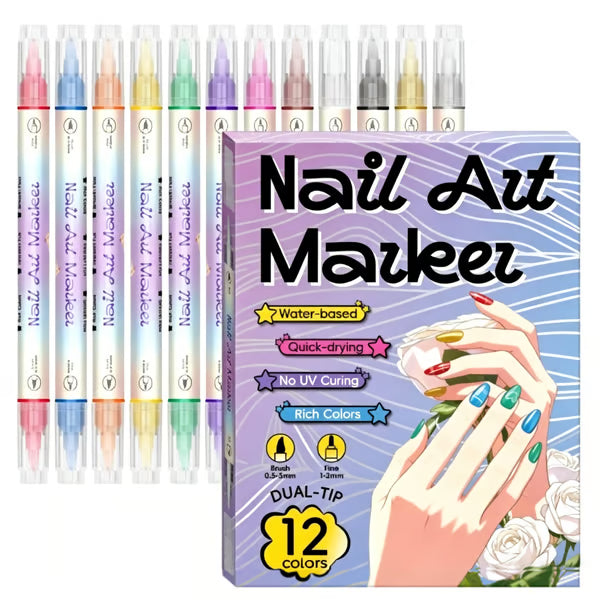 NailScribe Nail Markers For Nail Art - main product hero view