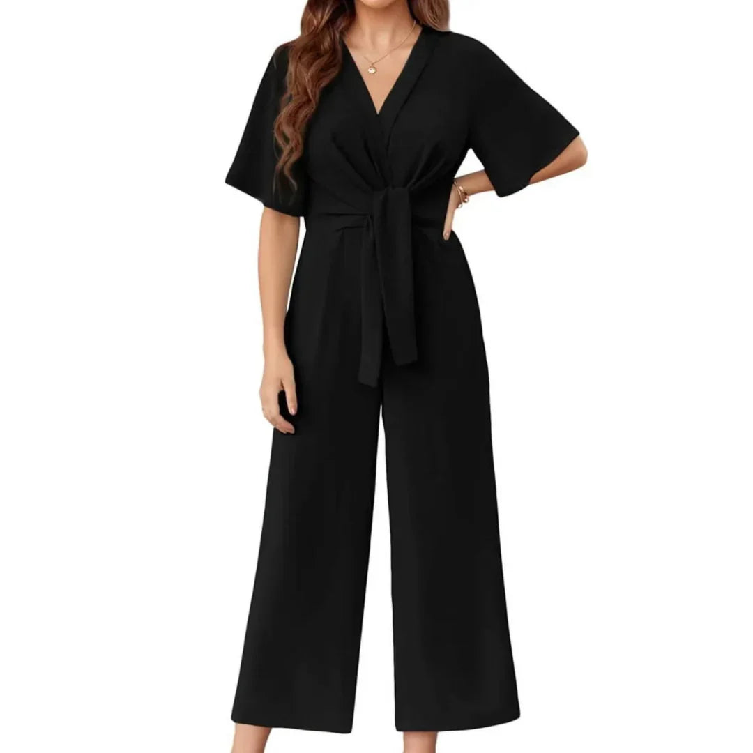 Nicoletta Tamburini Effortless Jumpsuit - main front view of elegant jumpsuit