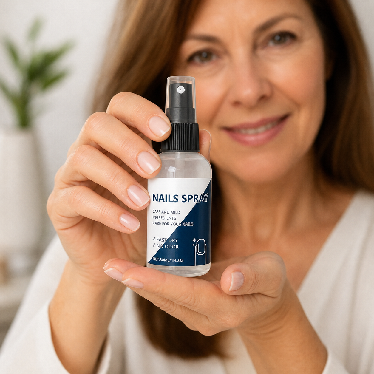 NourishNails™ Odżywczy spray regenerujący dla gładkich i zdrowych paznokci