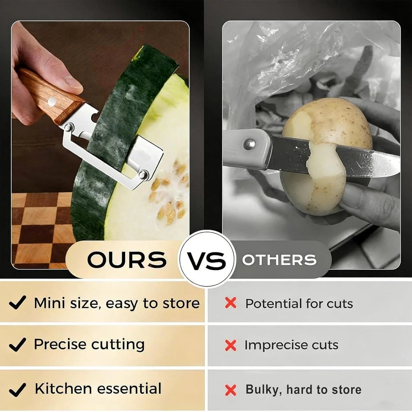 PeelPop PeelPop Pro Everyday Peeler and Bottle Opener - kitchen countertop lifestyle view