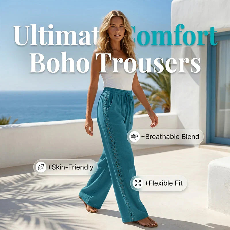 Placidia Women's Casual Straight Leg Pants - main product front view