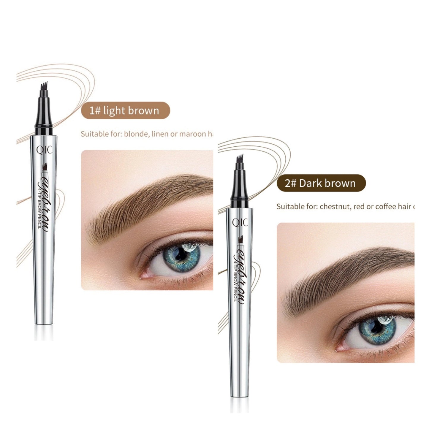 QIC Eyebrow Multipurpose Tattoo Pencil - gallery product view 14