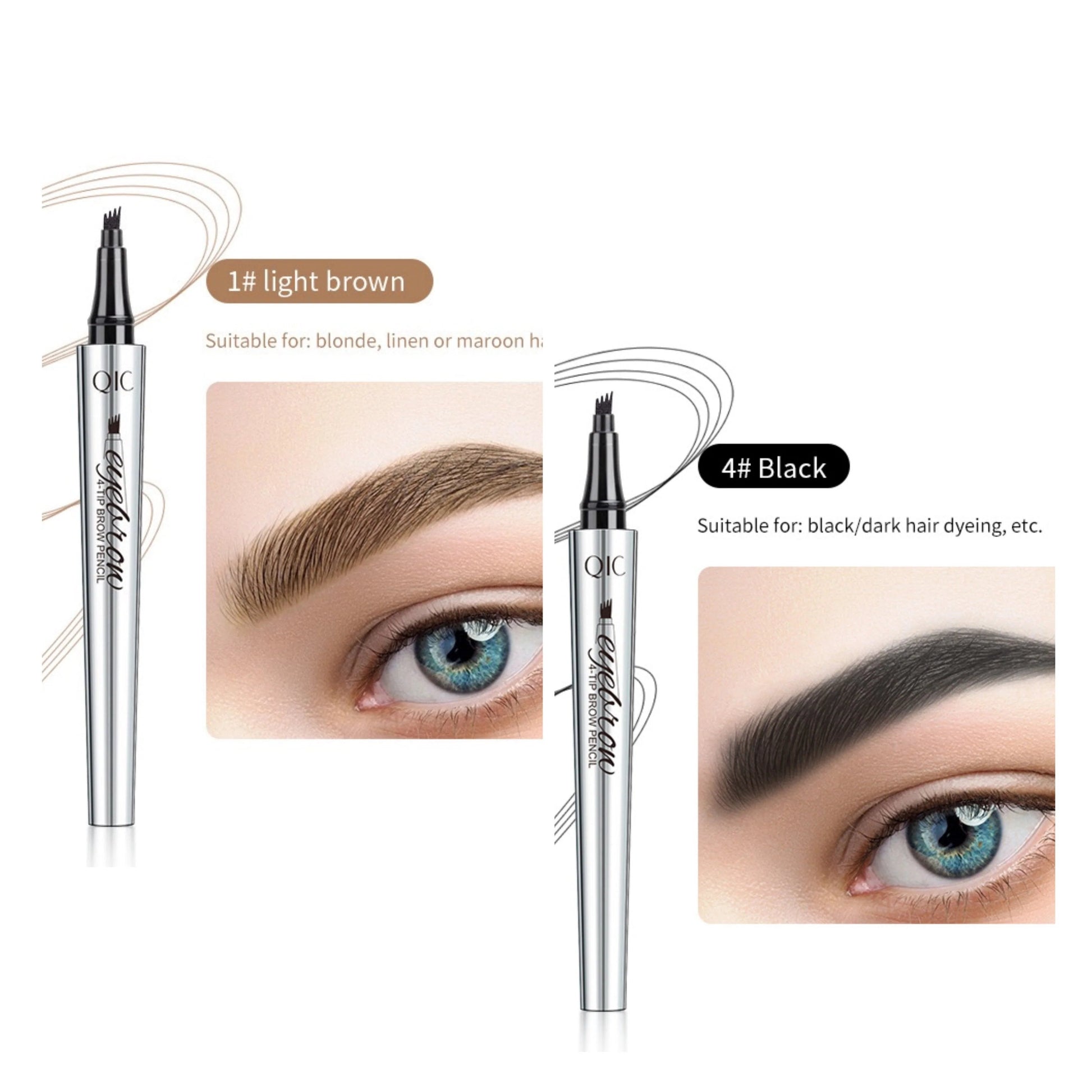 QIC Eyebrow Multipurpose Tattoo Pencil - gallery product view 16