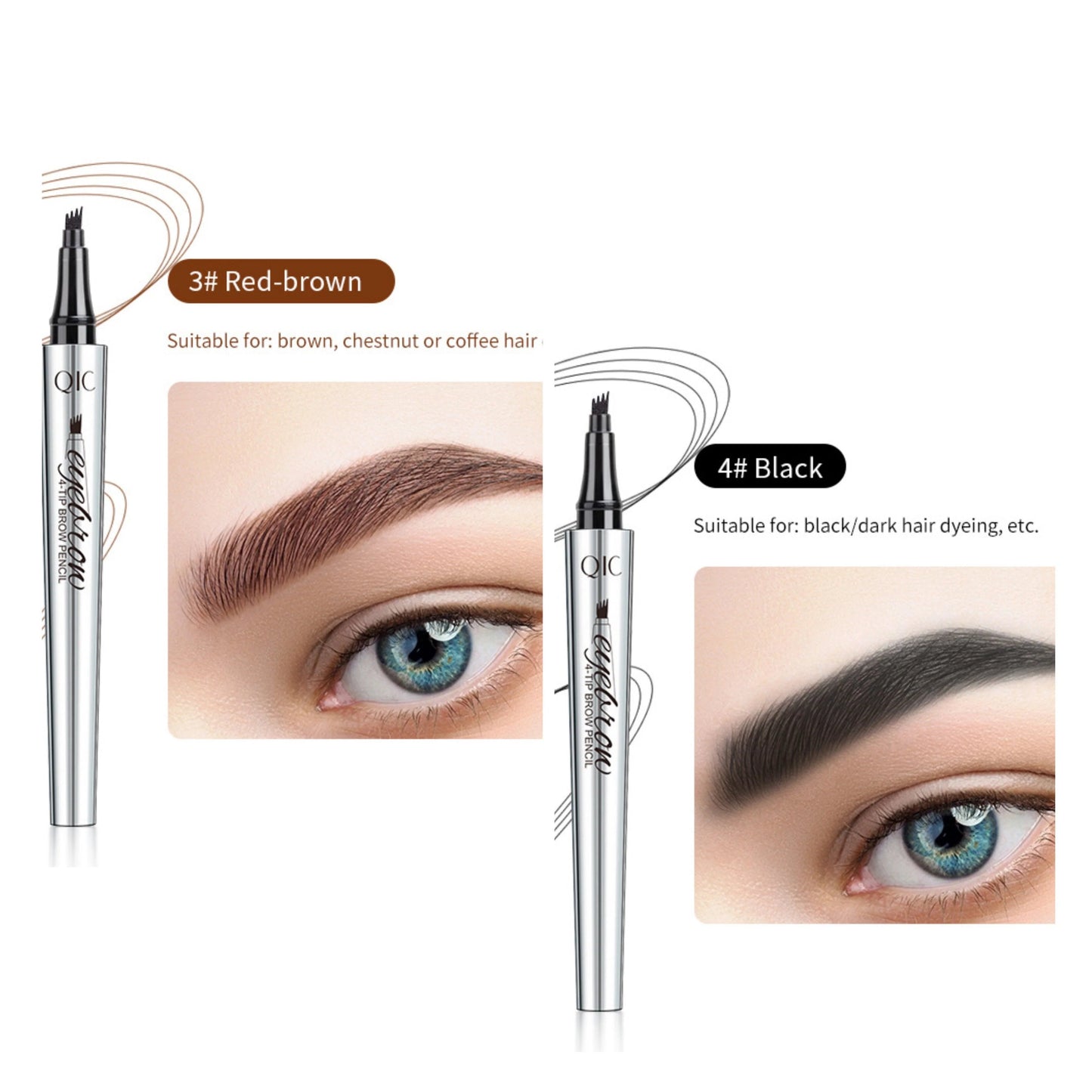 QIC Eyebrow Multipurpose Tattoo Pencil - gallery product view 23