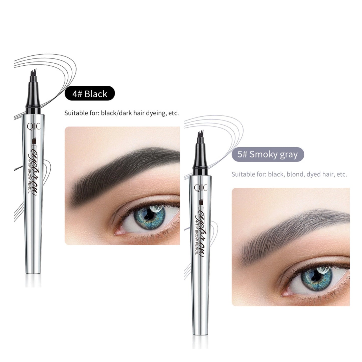 QIC Eyebrow™ QIC Eyebrow™ MULTIPURPOSE "TATTOO" PENCIL Effortless Natural Brow Pencil - gallery image 26