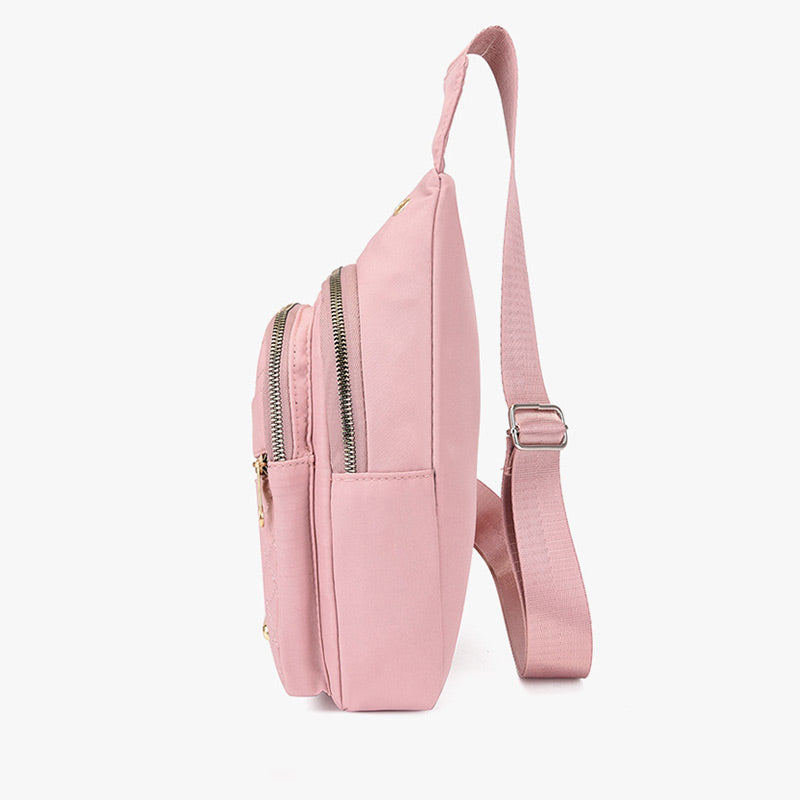 Rivelle Large Capacity Waterproof Chest Bag - adjustable strap buckle detail
