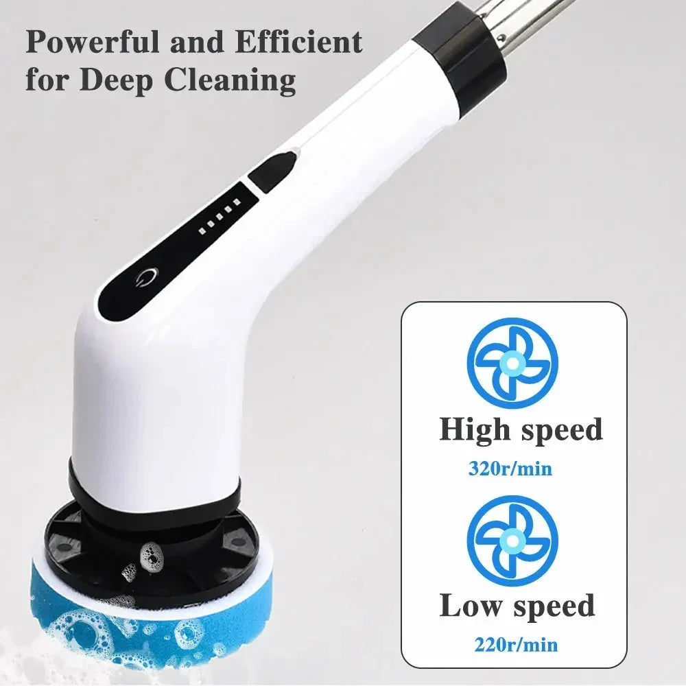 ScrubTech Pro™ Elektryczna szczotka do szorowania dla szybkiego i łatwego czyszczenia bez wysiłku