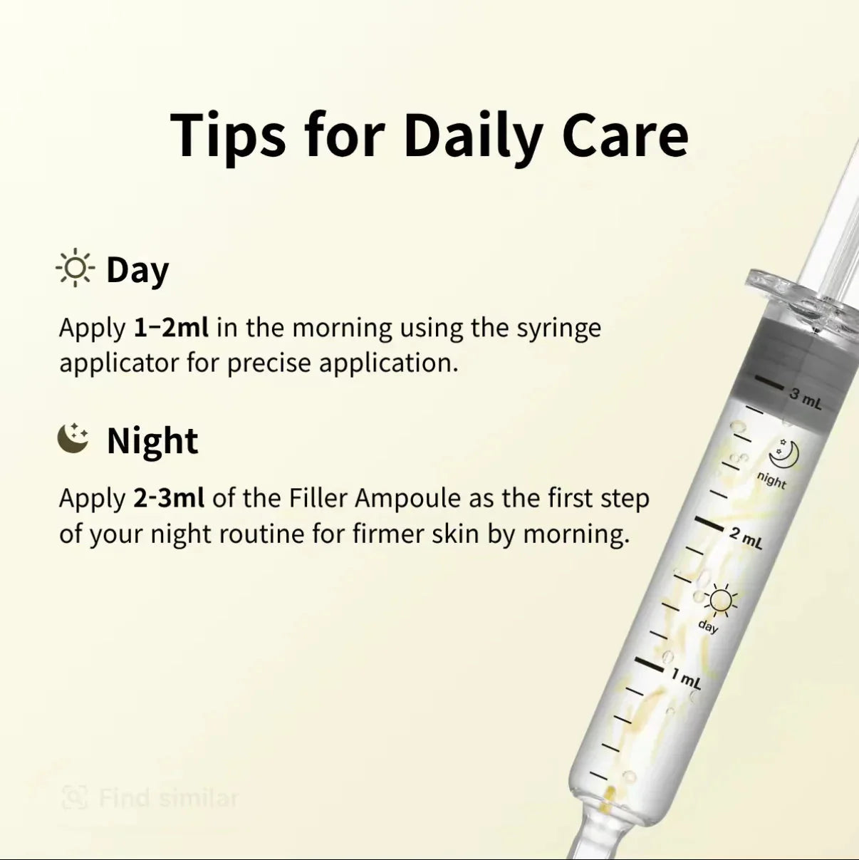 Silkara Silk Lifting Peptide Ampoule - model applying anti-aging serum to face