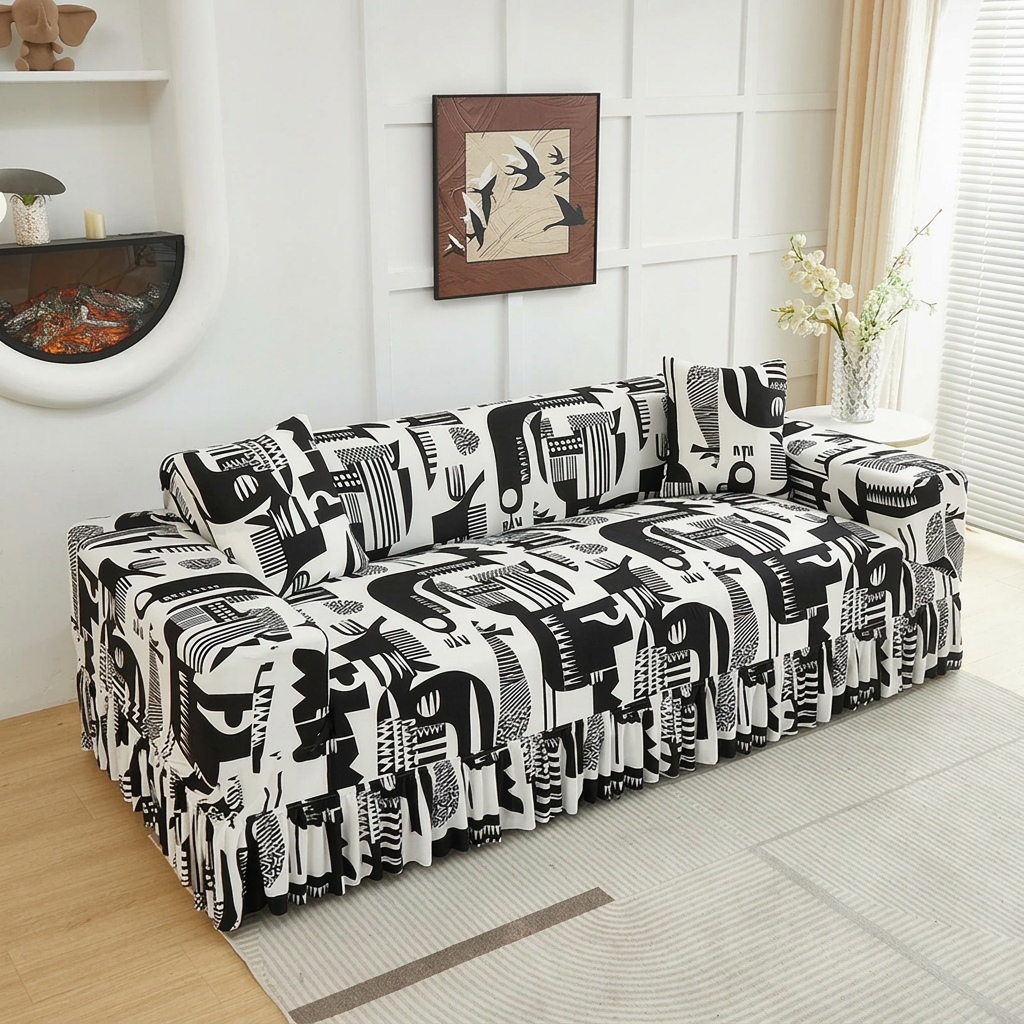 SnugFit Pro™ Elastyczny pokrowiec na sofę do natychmiastowej metamorfozy wnętrza
