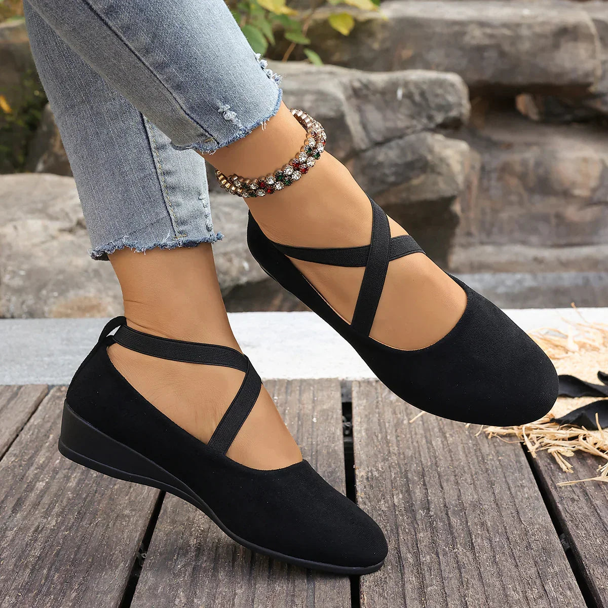 StrideCare Pro+™ Amortyzowane buty do chodzenia na dni bez bólu