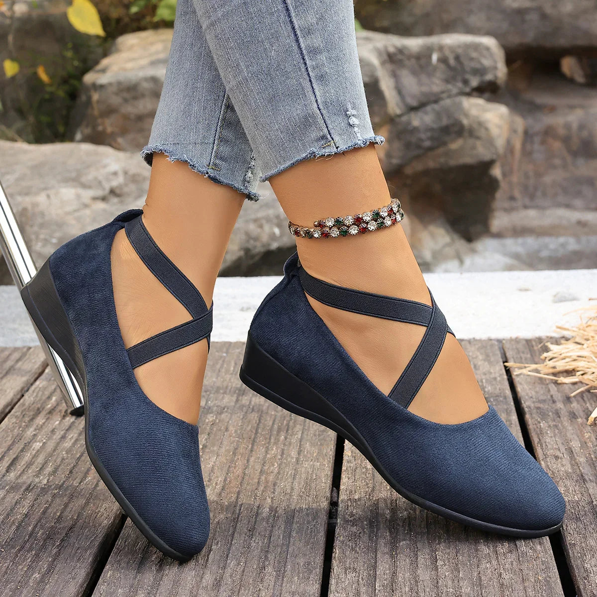 StrideCare Pro+™ Amortyzowane buty do chodzenia na dni bez bólu
