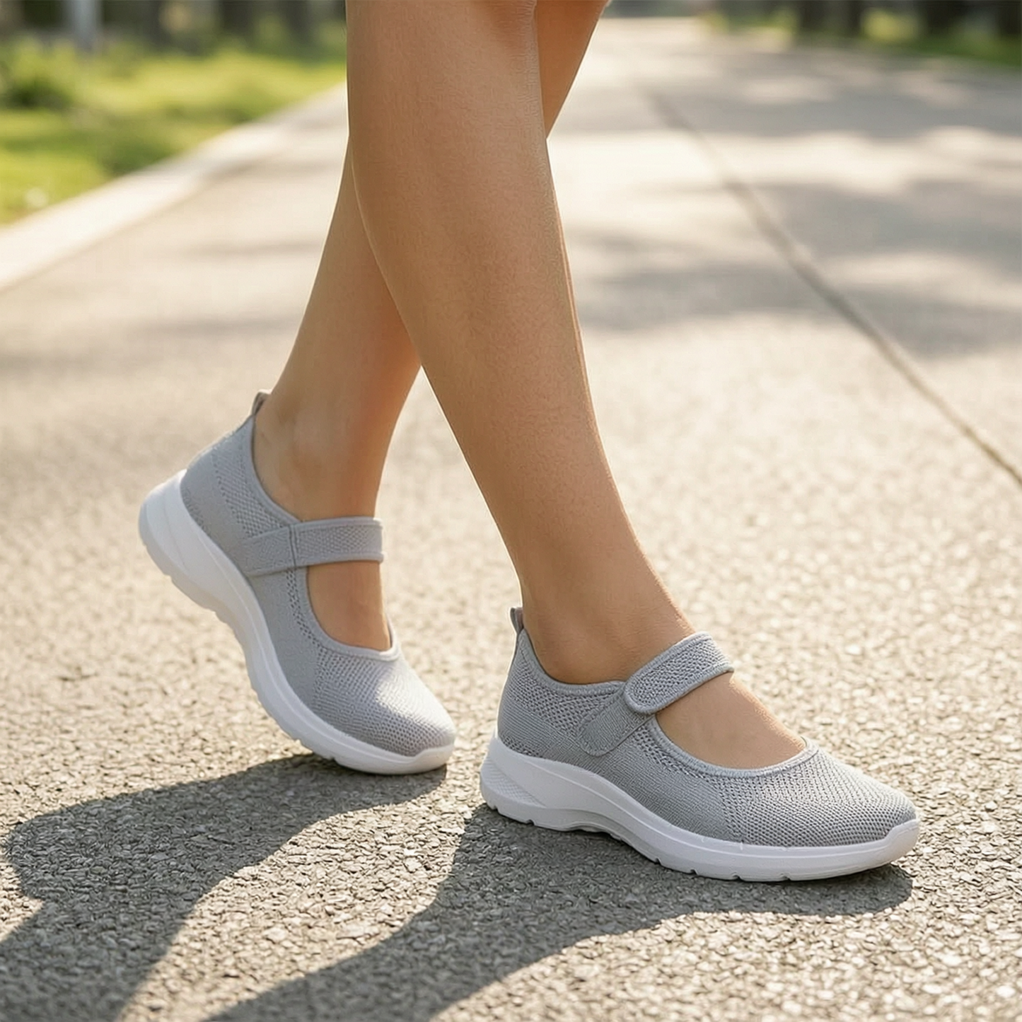 StrideFit Pro™ Amortyzowane sneakersy do chodzenia z regulowanym paskiem