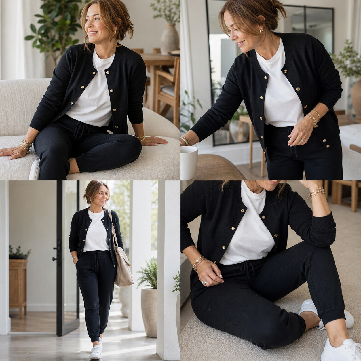 Teodora Boldrini™ Skoordynowany komplet 2-częściowy do stylizacji bez wysiłku