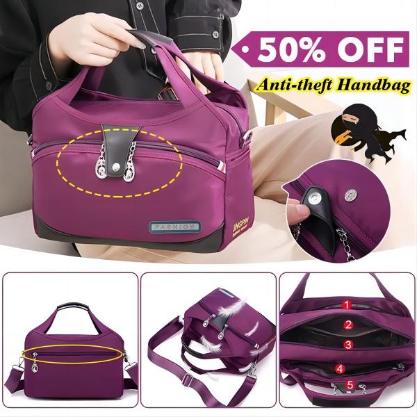 VaultChic Elegant Anti-Theft Tote Bag - main product view, large capacity fashionable bag