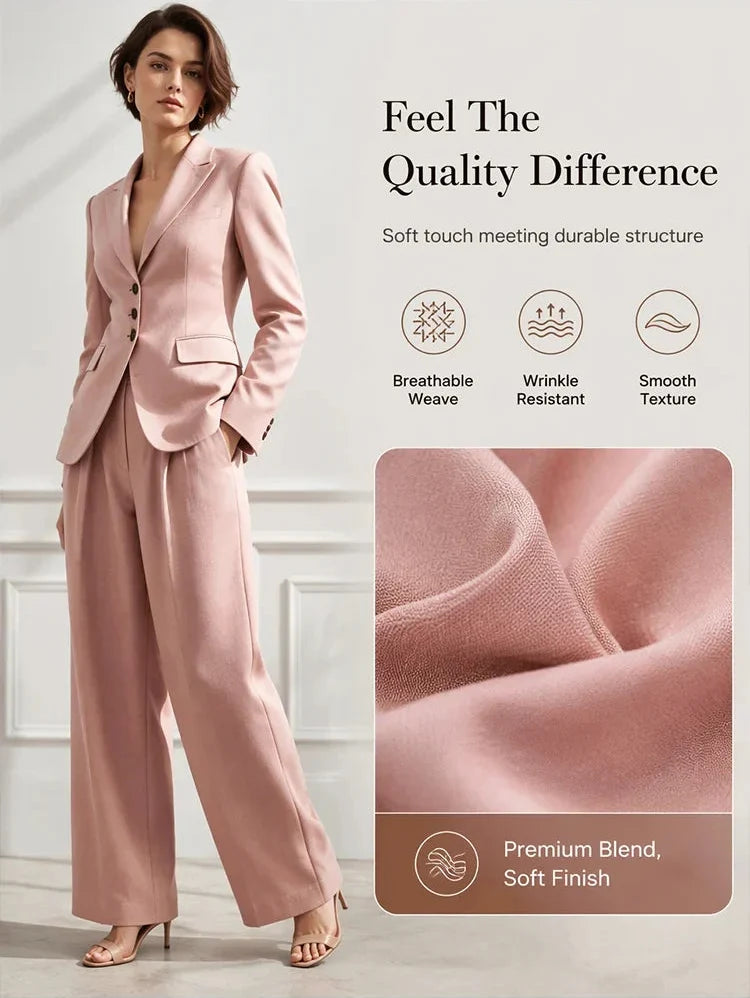 Zaira Bonacolsi™ Kompletny zestaw damski garniturowy na eleganckie dni w pracy