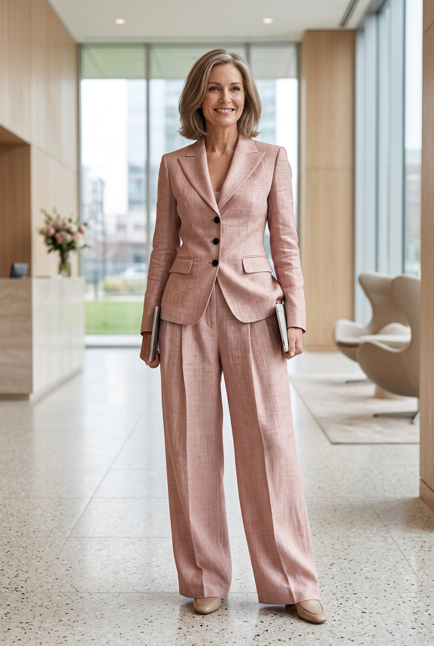 Zaira Bonacolsi™ Kompletny zestaw damski garniturowy na eleganckie dni w pracy
